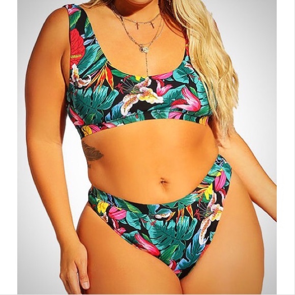 Tropicana Twist Swimsuit (Set) - Picture 1 of 3
